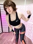Workout Makoto Selfies