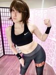 Workout Makoto Selfies