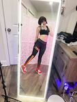 Workout Makoto Selfies