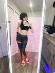 Workout Makoto Selfies