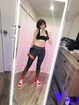 Workout Makoto Selfies