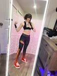 Workout Makoto Selfies