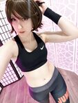 Workout Makoto Selfies