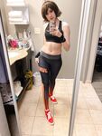 Workout Makoto Selfies