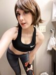 Workout Makoto Selfies