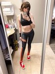 Workout Makoto Selfies