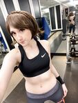 Workout Makoto Selfies