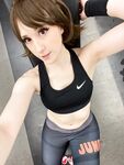 Workout Makoto Selfies