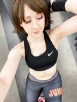 Workout Makoto Selfies