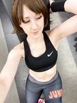 Workout Makoto Selfies