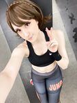 Workout Makoto Selfies