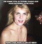 Coco exposed mature french slut whore in captions Part 2