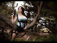 Angie Griffin - Lara Croft