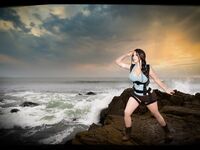 Angie Griffin - Lara Croft