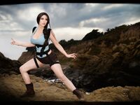 Angie Griffin - Lara Croft