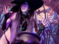 Candycorn Witch Mona