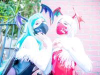 Darkstalkers Collab set