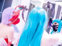 Darkstalkers Collab set