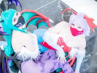 Darkstalkers Collab set