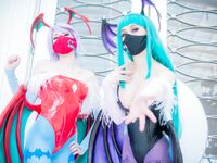 Darkstalkers Collab set