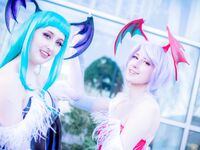 Darkstalkers Collab set