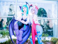 Darkstalkers Collab set