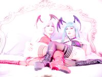 Darkstalkers Collab set