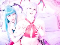 Darkstalkers Collab set