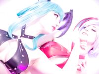 Darkstalkers Collab set