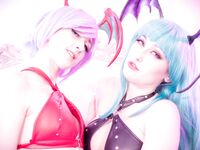 Darkstalkers Collab set