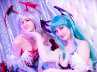 Darkstalkers Collab set