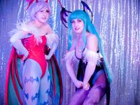 Darkstalkers Collab set