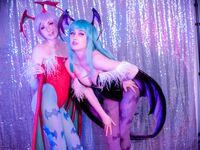 Darkstalkers Collab set