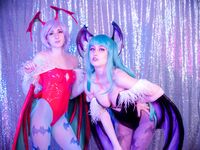 Darkstalkers Collab set