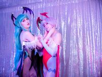 Darkstalkers Collab set