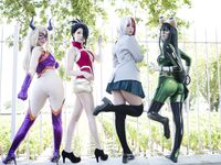 Gumiho Hannya Boku no hero collab