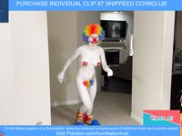 ENF VIDEO CLOWN GIRL JESTER SLAVE NUDE HAIRY HUMILIATION ASS