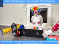 ENF VIDEO CLOWN GIRL JESTER SLAVE NUDE HAIRY HUMILIATION ASS