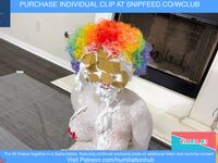 ENF VIDEO CLOWN GIRL JESTER SLAVE NUDE HAIRY HUMILIATION ASS