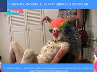 ENF CLOWN BONDAGE HUMILIATION COSTUME COSPLAY NUDE PANTY GAG