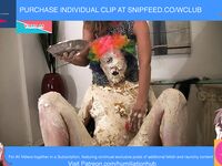 ENF CLOWN BONDAGE HUMILIATION COSTUME COSPLAY NUDE PANTY GAG
