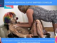 ENF CLOWN BONDAGE HUMILIATION COSTUME COSPLAY NUDE PANTY GAG