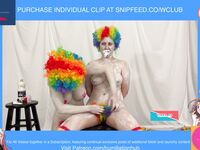 ENF CLOWN GIRL TURNS LADY INTO JESTER SLAVE NUDE BONDAGE HA