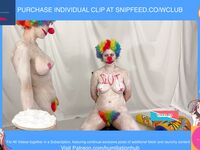ENF CLOWN GIRL TURNS LADY INTO JESTER SLAVE NUDE BONDAGE HA
