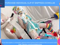 ENF CLOWN GIRL TURNS LADY INTO JESTER SLAVE NUDE BONDAGE HA