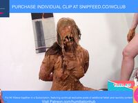 Rich Bully Girl Humiliates the Maid hogtied nude naked messy