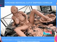 BEAUTIFUL LATINA MODEL GETS NAKED IN MUD AND PLAYS BIG ASS