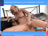 BEAUTIFUL LATINA MODEL GETS NAKED IN MUD AND PLAYS BIG ASS