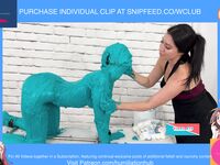 ENF SEXY TEEN STRIPPED + MADE INTO NUDE BDAY CAKE