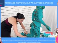 ENF SEXY TEEN STRIPPED + MADE INTO NUDE BDAY CAKE